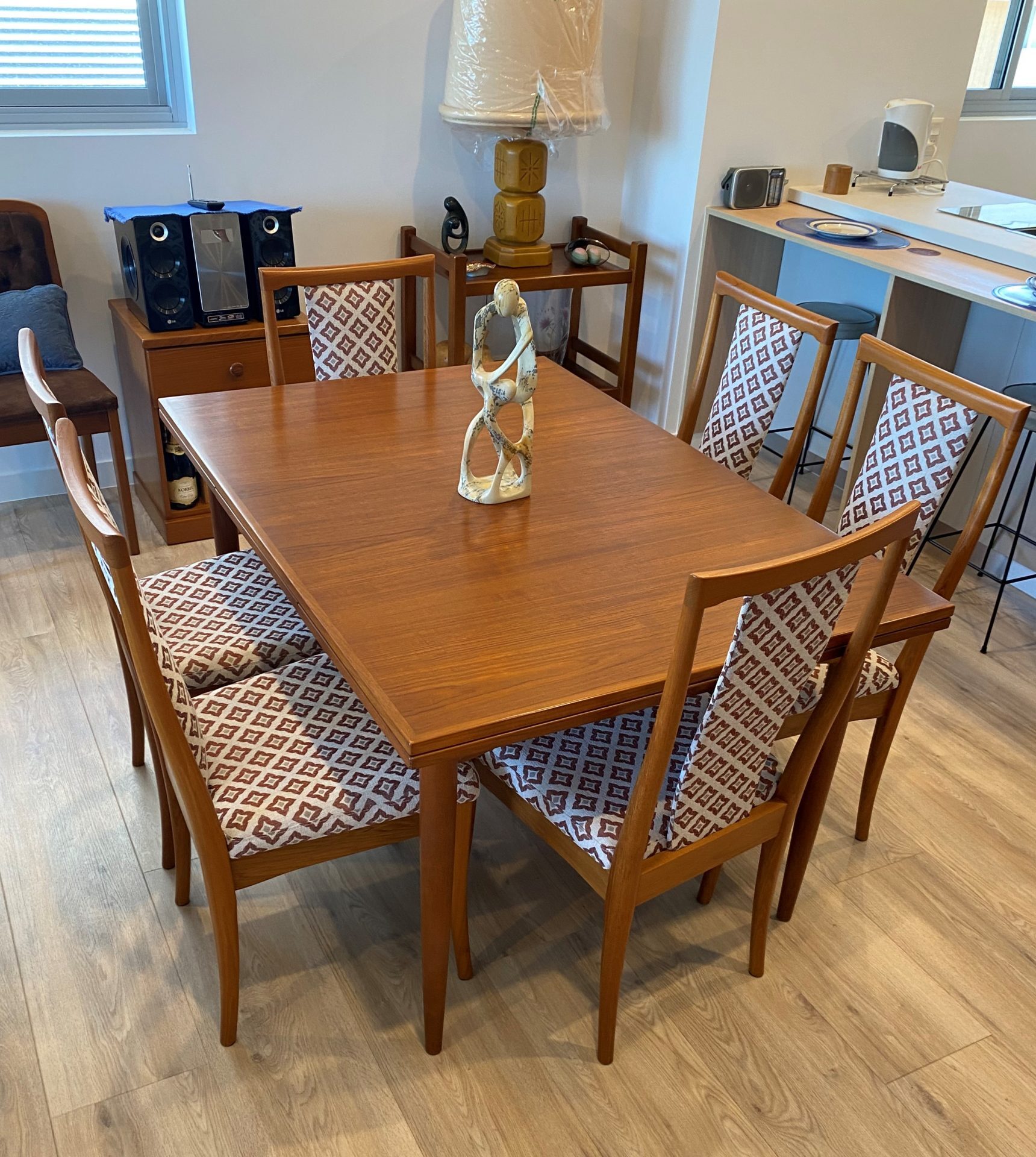 Restoration of original Parker Dining Table and Chairs