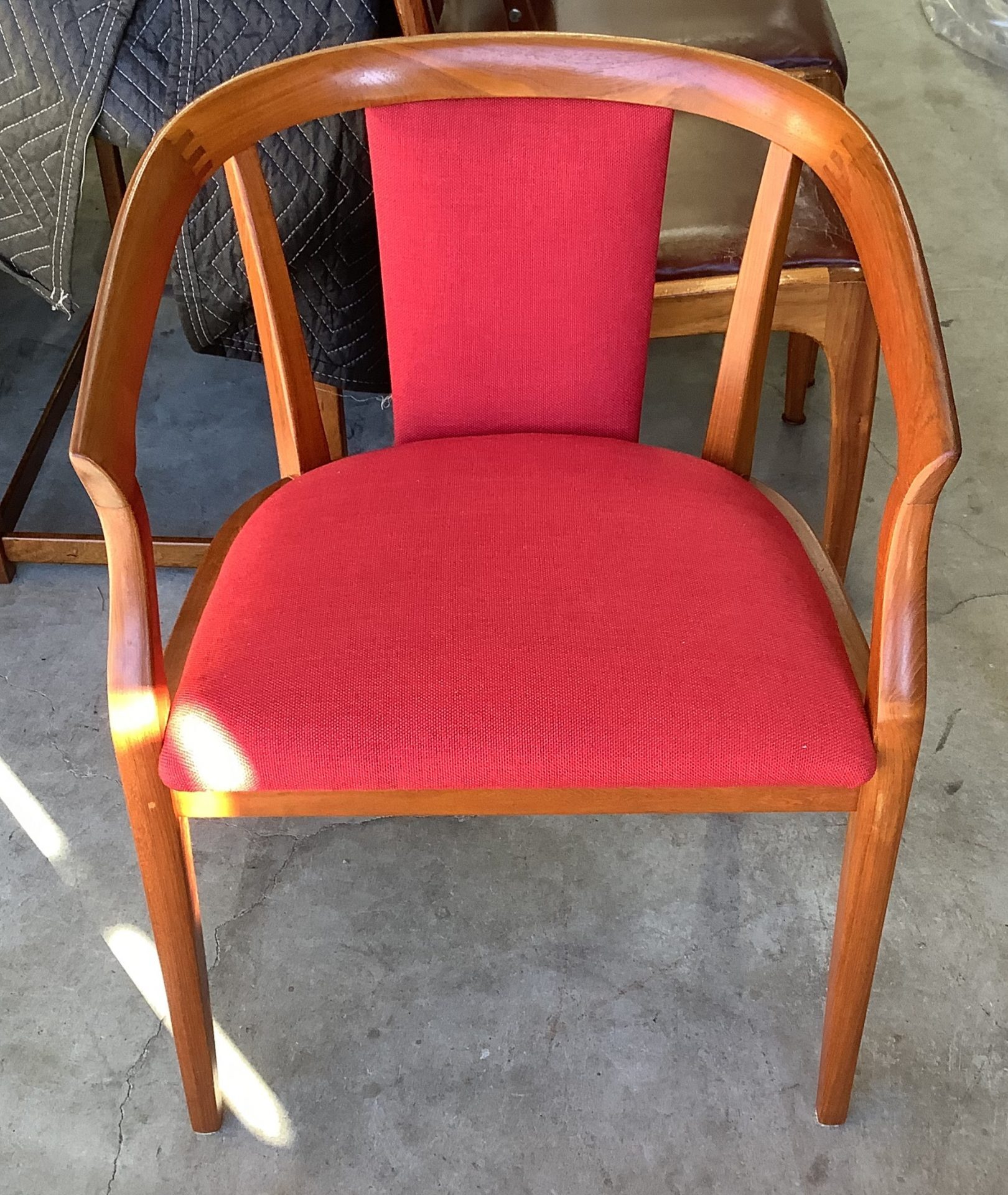 Antique dining chairs required a refresh